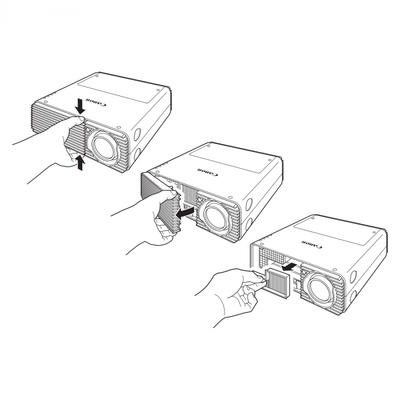 Canon RS-FL02,8379B001AA projector original replacement air filter